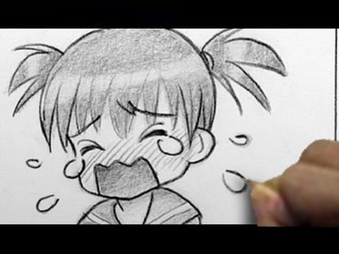 480x360 How To Draw A Chibi Crying - Drawing Of Someone Crying