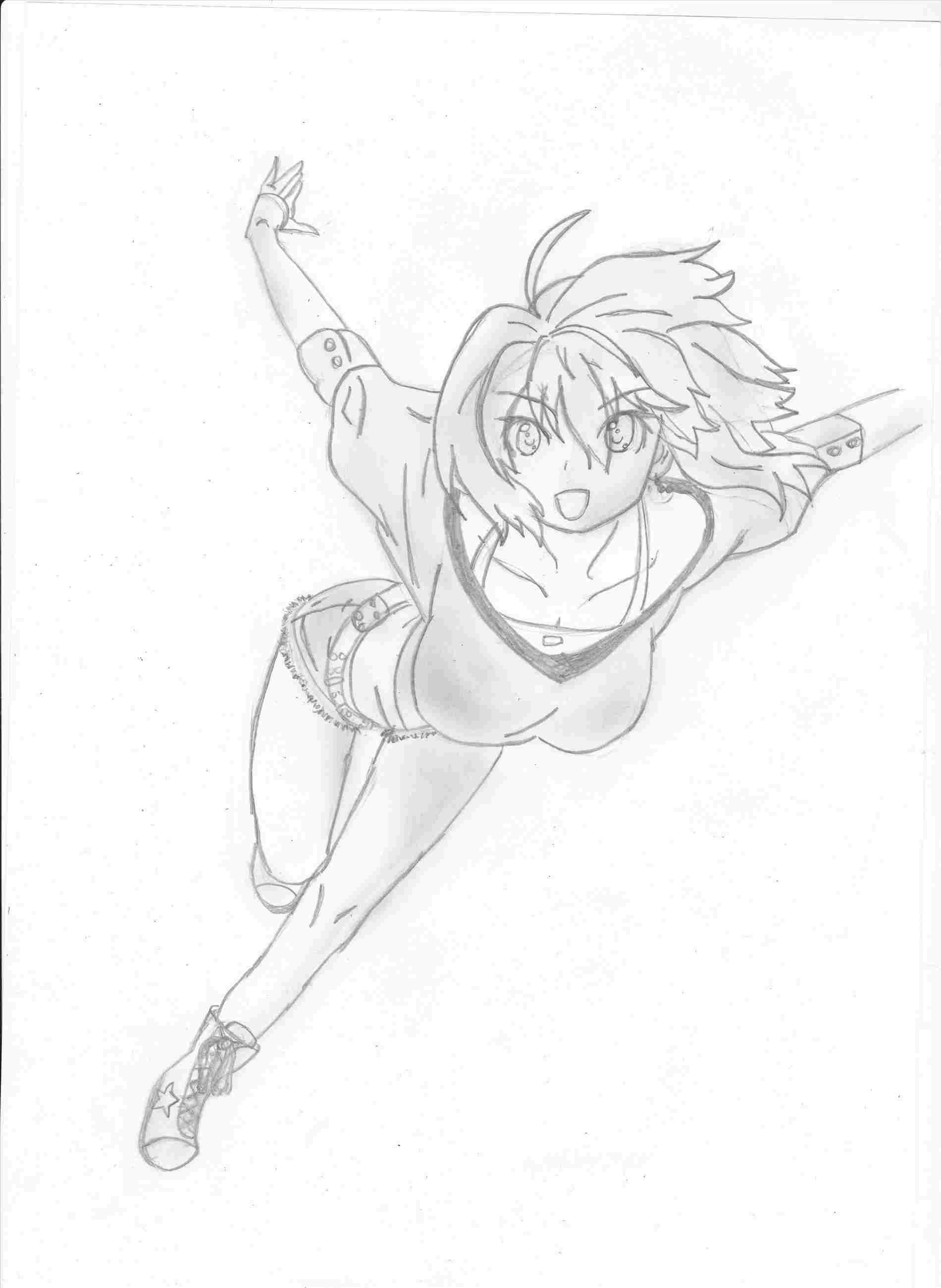 1900x2602 High Quality Free Rhclipartxtrascom Girl - Drawing Of Someone Running