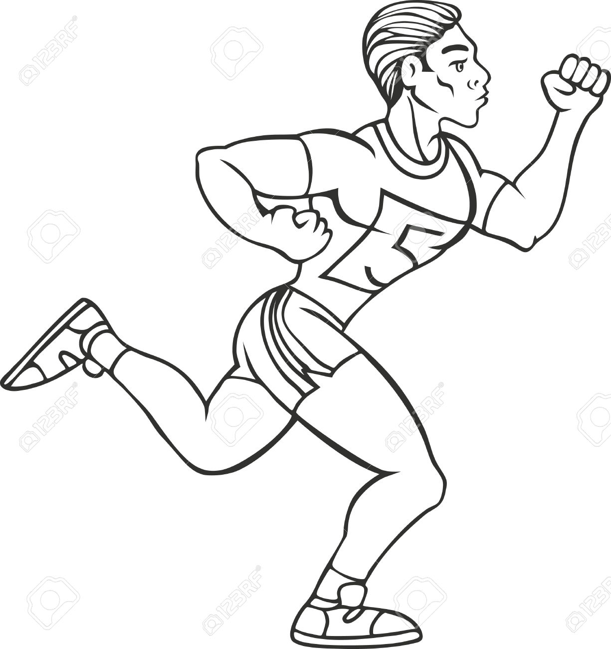 Drawing Of Someone Running at Explore collection