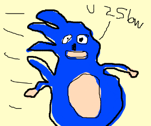 300x250 Someone Running Fast And Says Swearing Words Drawing - Drawing Of Someone Running