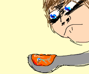 300x250 Man Peers - Drawing Of Someone Swimming