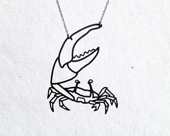 570x456 my original fiddler crab drawing translated into metal great - Drawing Of Someone Swimming