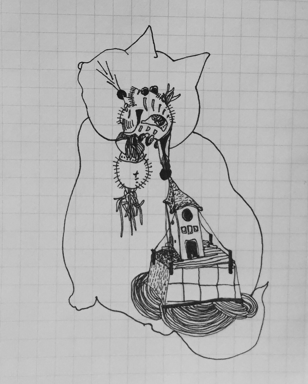 1000x1249 A Drawing A Day Edelweiss Cardenas - Drawing Of The Day