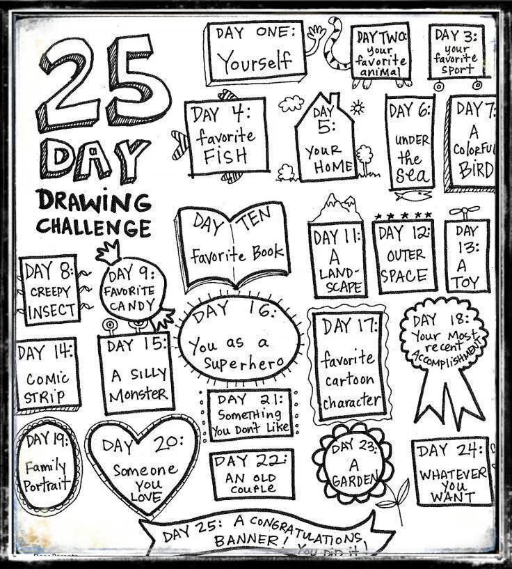 736x817 The Day Drawing Challenge Douglas Simoes - Drawing Of The Day