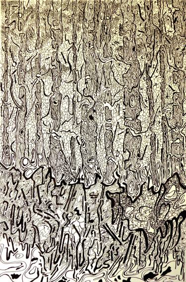 375x567 Of Woods And Water Drawing - Drawing Of The Woods