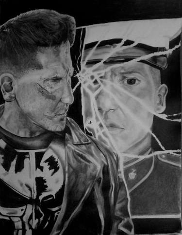 375x483 Broken Drawing - Drawing Of The Woods