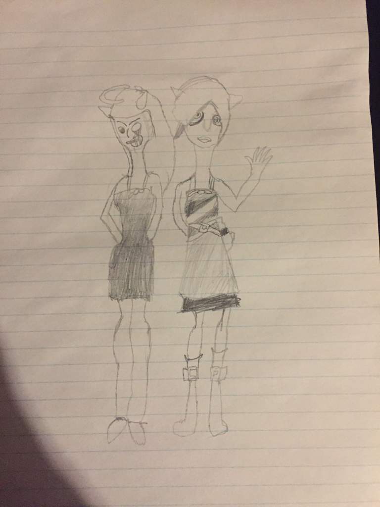 768x1024 drawing the two bendy and the ink machine amino - Drawing Of Two Sisters