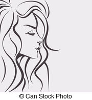 180x195 Drawing Woman Clipart Great Free Clipart, Silhouette, Coloring - Drawing Of Womans Face