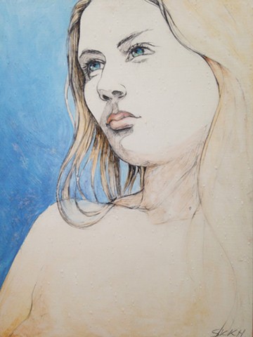 360x480 sara honeycutt - Drawing Of Womans Face