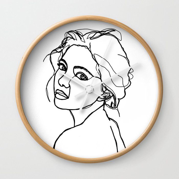 700x700 Woman's Face Line Drawing - Drawing Of Womans Face