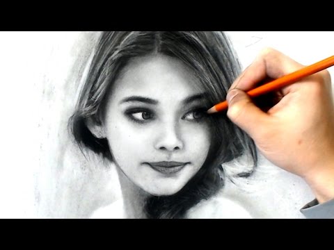 480x360 Drawing Young Girl - Drawing Of Young Girl