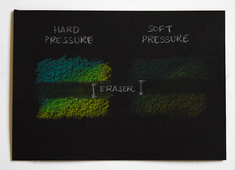 Drawing On Black Paper