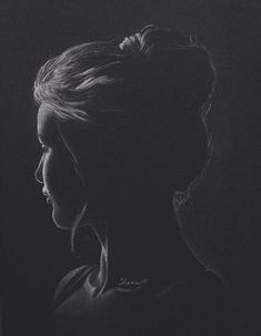 235x303 White Charcoal On Black Paper Drawing - Drawing On Black Paper