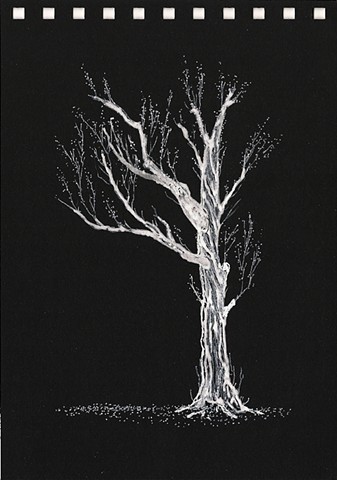 337x480 Chris Hernandez Artist - Drawing On Black Paper