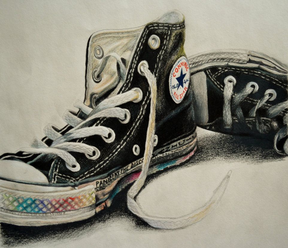 962x830 Pin On Artsy - Drawing On Converse