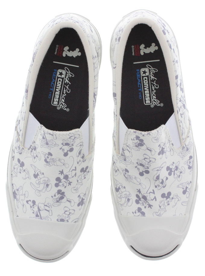 680x913 Sneakersoko Converse Converse Sneakers Jack Pursel Mickey Mouse - Drawing On Converse