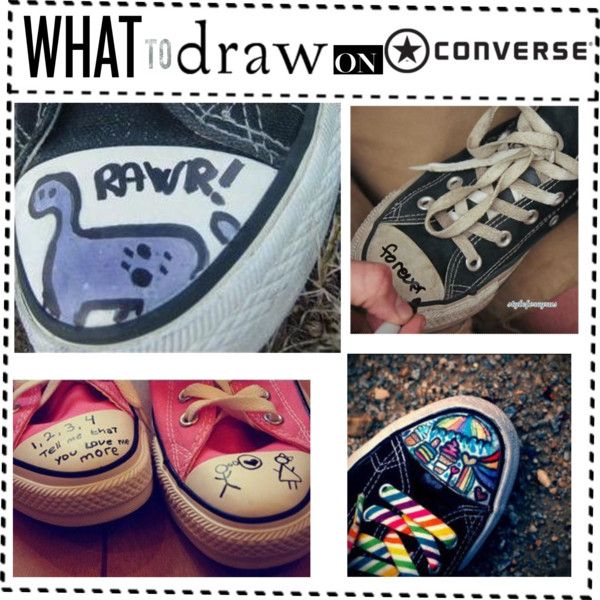 600x600 What To Draw On Converse - Drawing On Converse