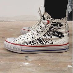 236x236 Line Drawings Shoes, Converse, Painted Shoes - Drawing On Converse Ideas