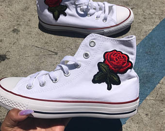 340x270 women's athletic slip ons etsy ie - Drawing On Converse Ideas