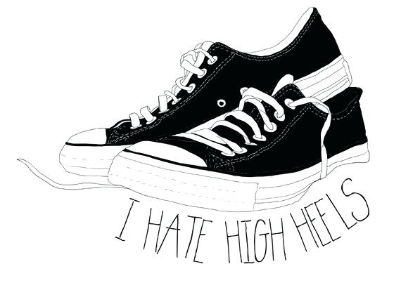 570x403 Converse Shoe Drawing Image Ideas Blindworm - Drawing On Converse Ideas