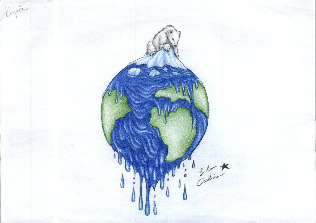 Drawing On Global Warming For Children at PaintingValley.com | Explore ...