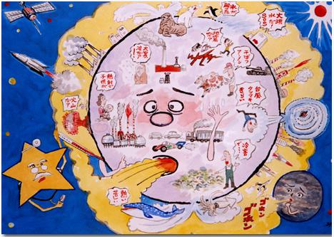 468x333 Children Drawings Tell Stories Of Deep Concern For The Environment - Drawing On Global Warming For Children