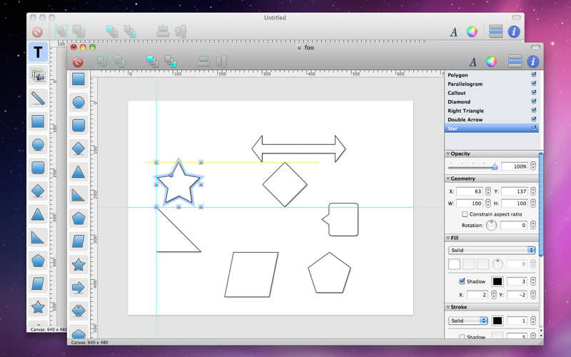 800x500 Create Simple Diagrams With Shapes For Mac Gigaom - Drawing On Mac