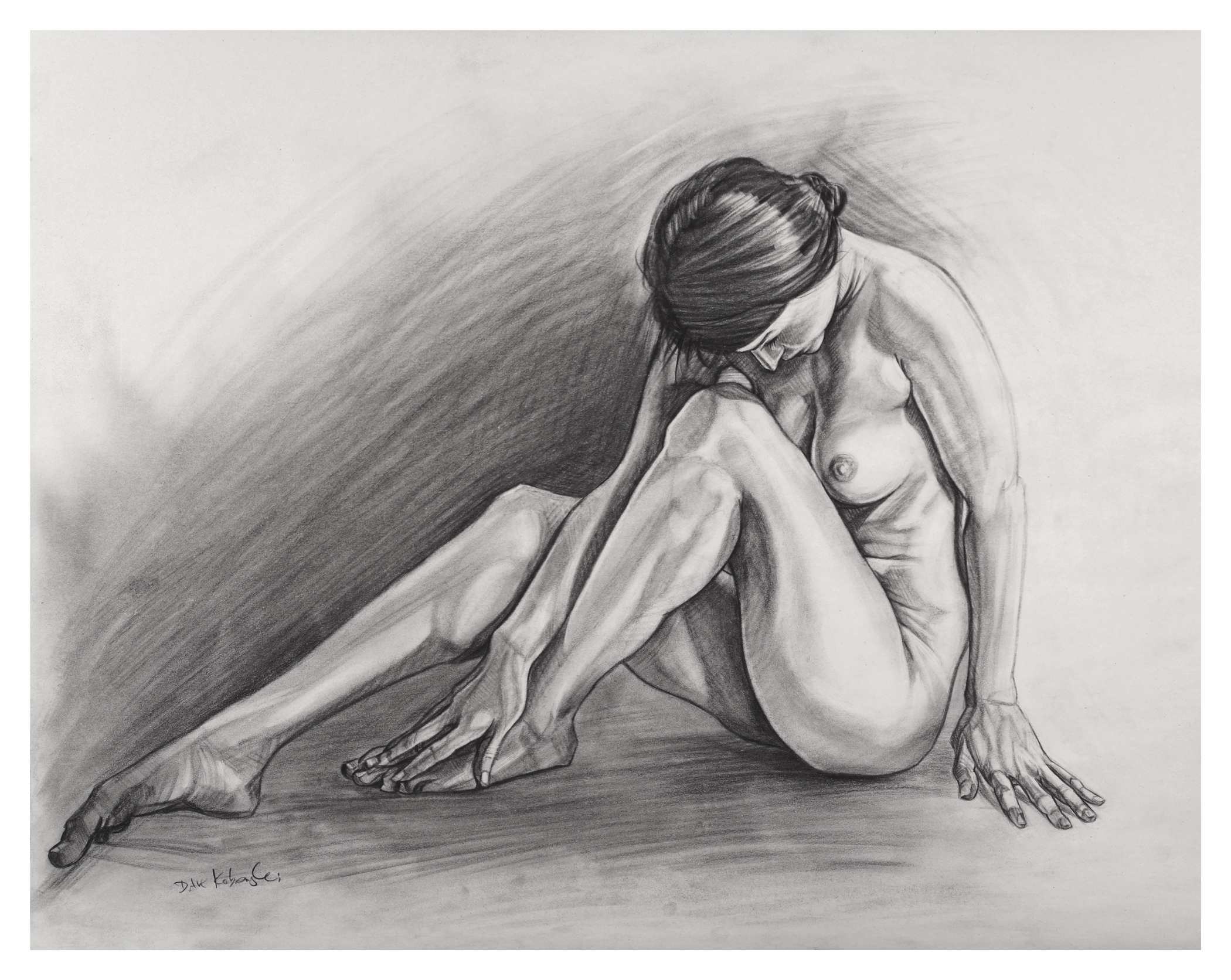 2100x1672 Veronica I - Drawing On Newsprint