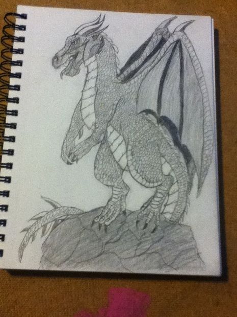 465x620 How To Draw A Dragon Steps - Drawing On Paper