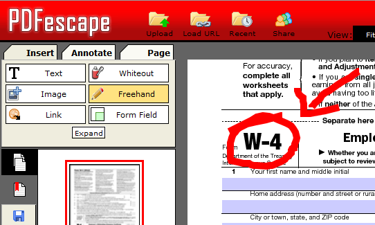 542x325 Freehand Draw Sign Pdf Using Pdfescape, Free - Drawing On Pdf