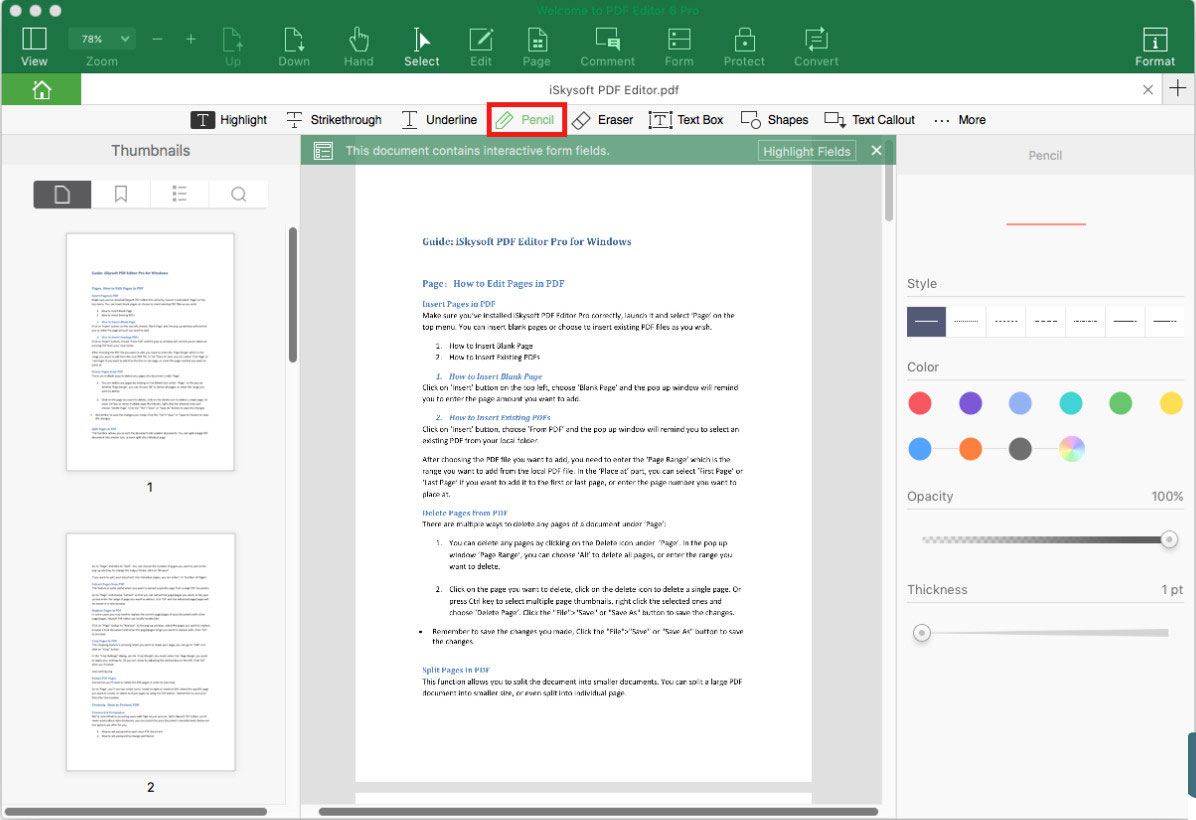 1196x820 How To Markup And Annotate Pdf - Drawing On Pdf
