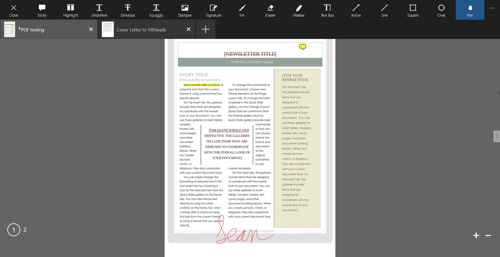 1600x825 Best Windows Apps To View And Edit Pdfs Windows Central - Drawing On Pdf