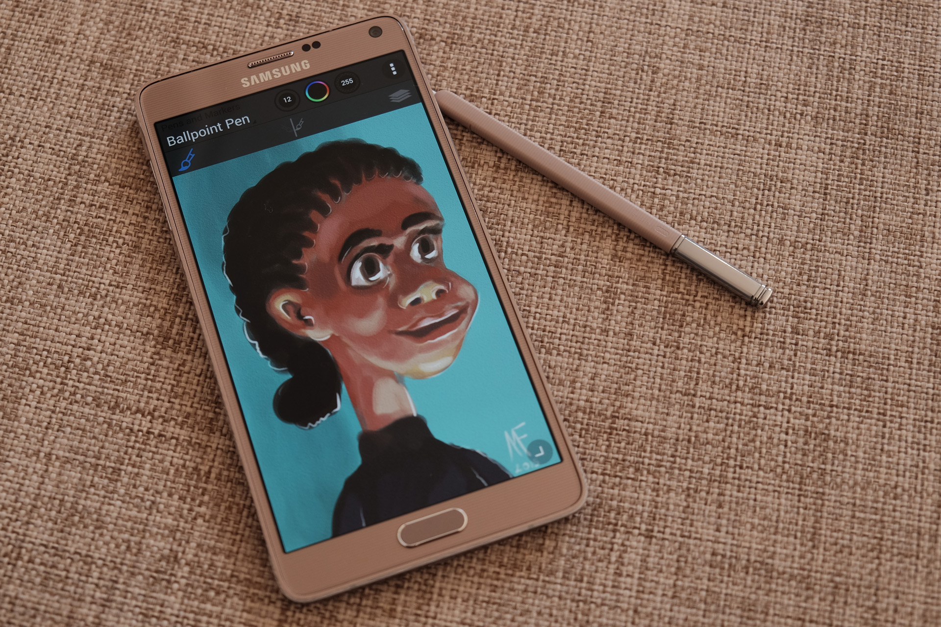 1920x1280 Samsung Note Artist Review Machineboy - Drawing On Phone