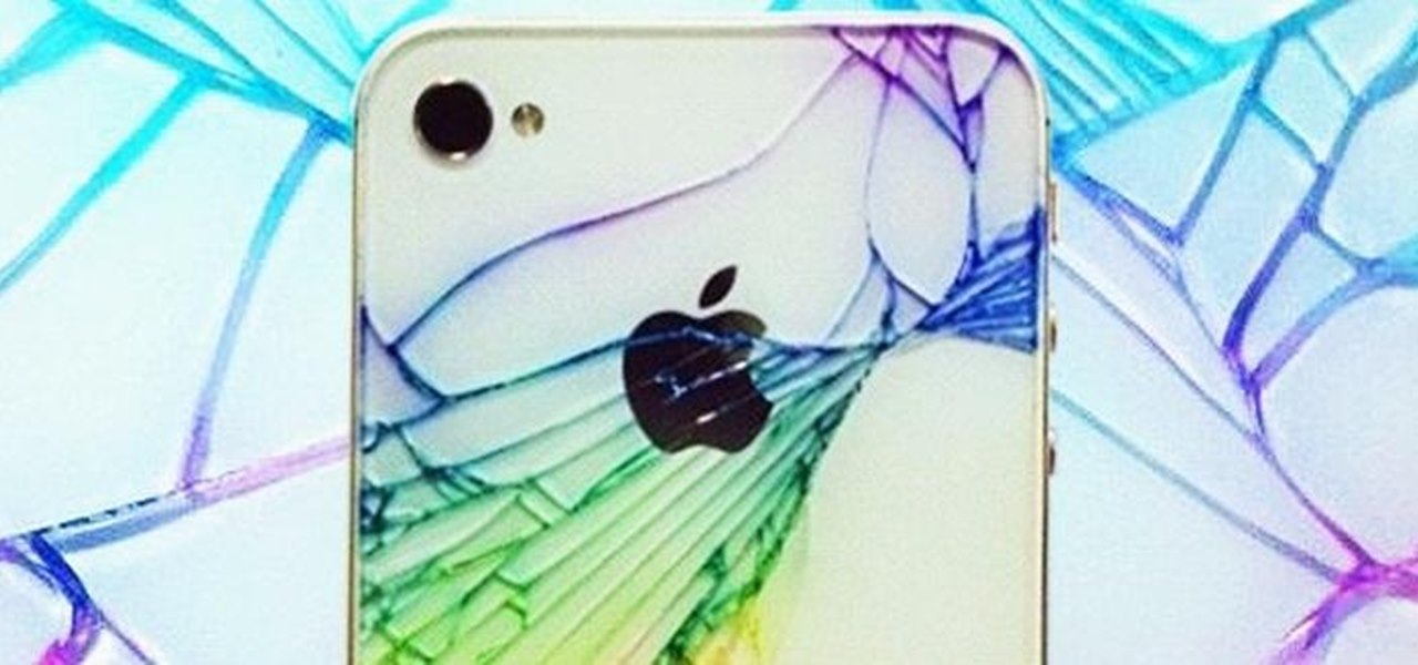 1280x600 Iphone Quick Tip Add Color To Make Your Broken Rear Glass Panel - Drawing On Phone