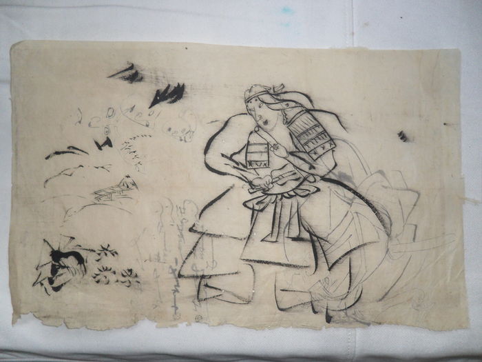 700x525 Sumi E Drawing On Rice Paper - Drawing On Rice Paper