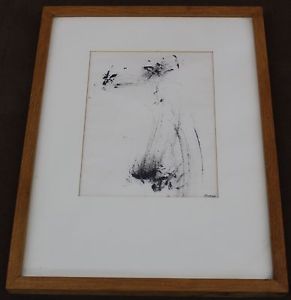 291x300 Aribert Munzner Fireflies Japanese Ink On Rice Paper Abstract - Drawing On Rice Paper
