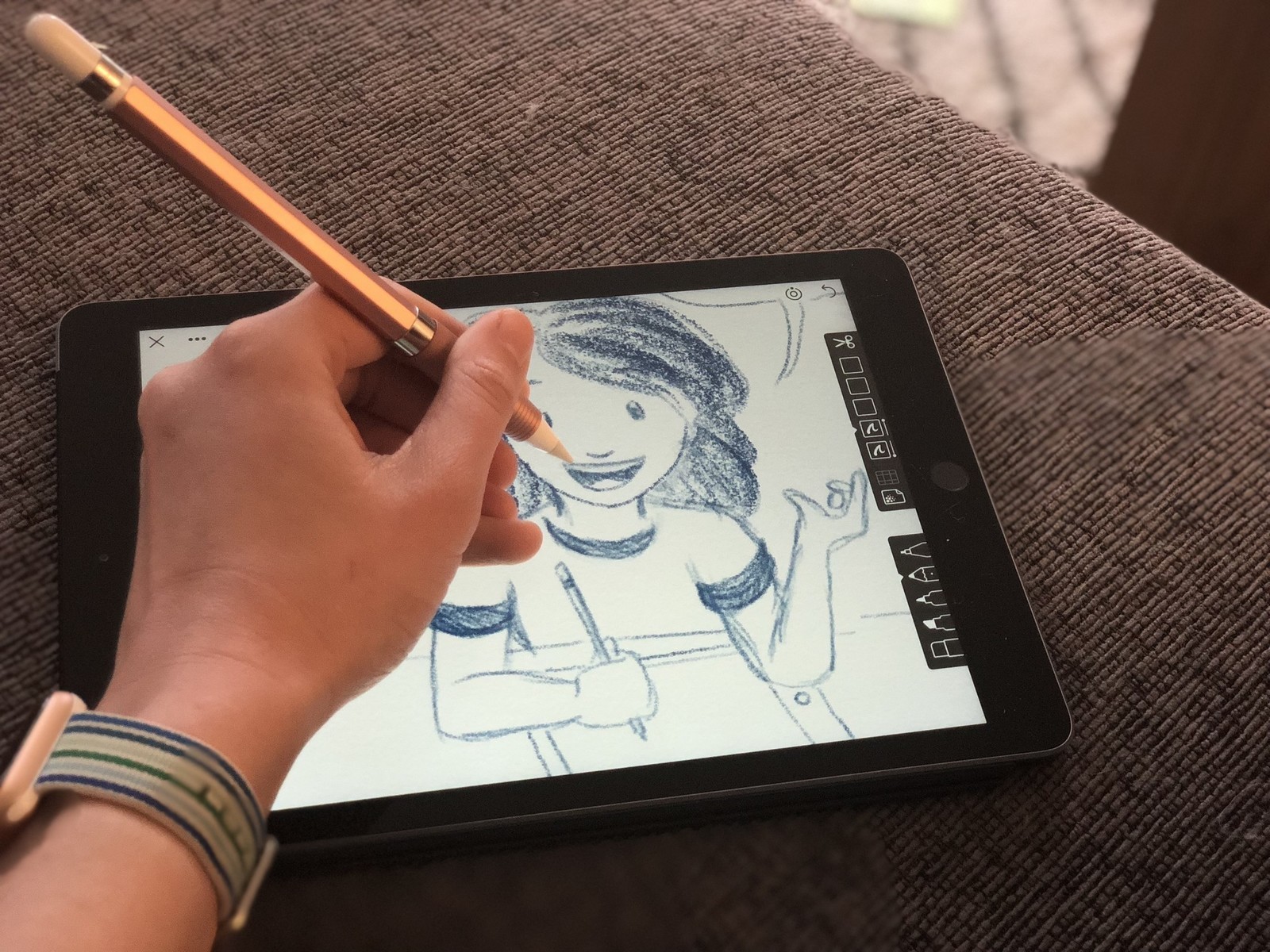 1600x1200 How To Learn To Draw With Ipad And Apple Pencil Imore - Drawing On Screen