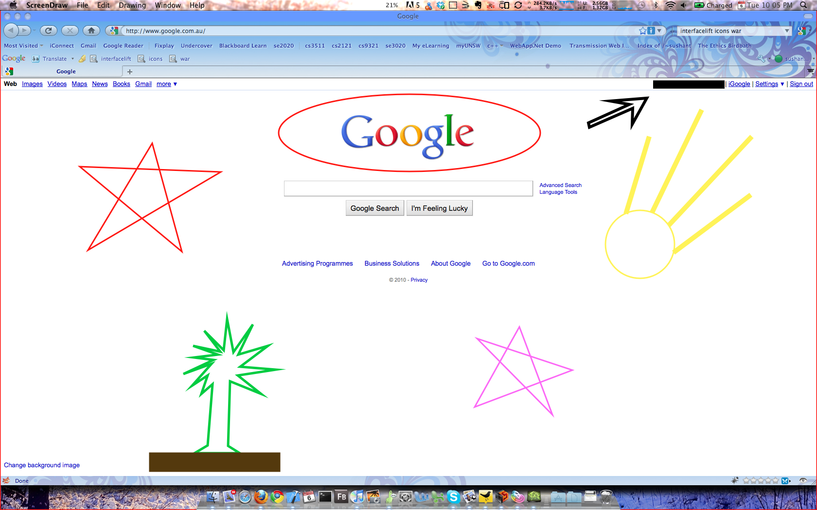 1680x1050 Time To Draw On The Screen Sushant Verma's Null Pointer - Drawing On Screen