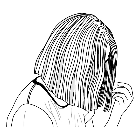 540x492 How To Create Your Own Diy Coloring Book - Drawing Outlines Of People