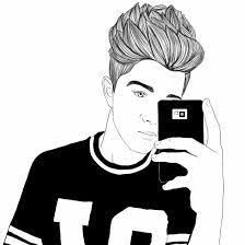 224x224 image result for tumblr outlines people niyati tumblr outline - Drawing Outlines Of People