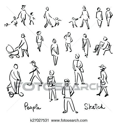 450x470 People Outline Person Outline Vector Coloring Games Disney - Drawing Outlines Of People