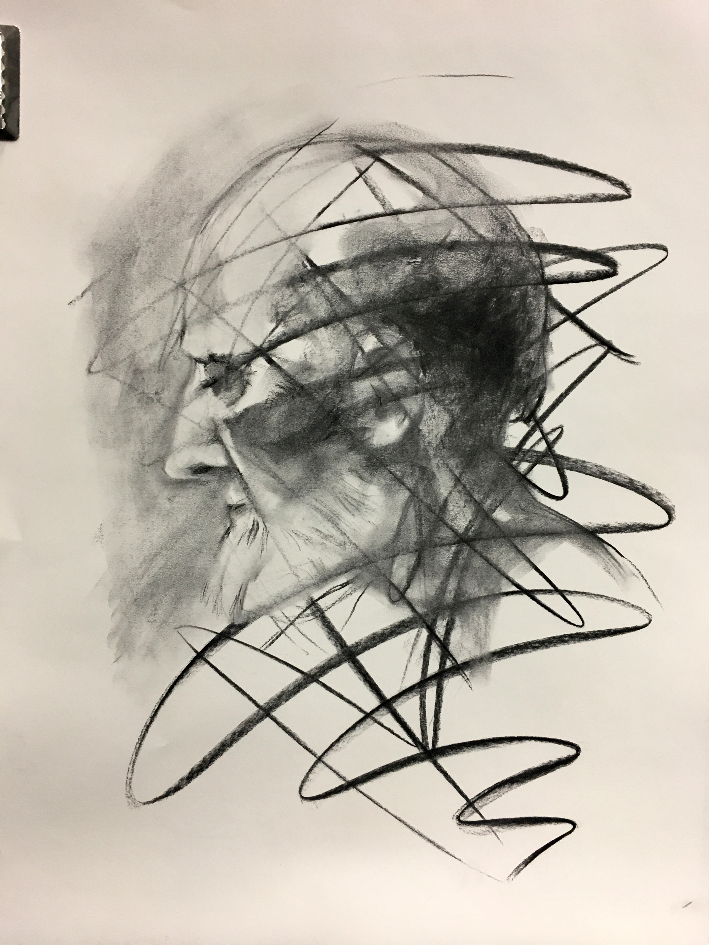 2400x3200 Drawing Soulonfireart - Drawing Over Photos