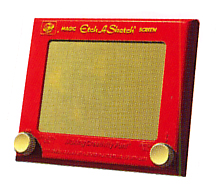 217x188 Etch A Sketch Pixar Wiki Fandom Powered - Drawing Pad Toy