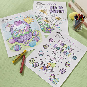 340x340 Easter Coloring Pages, Free Easter Coloring Pages For Kids - Drawing Pages Free