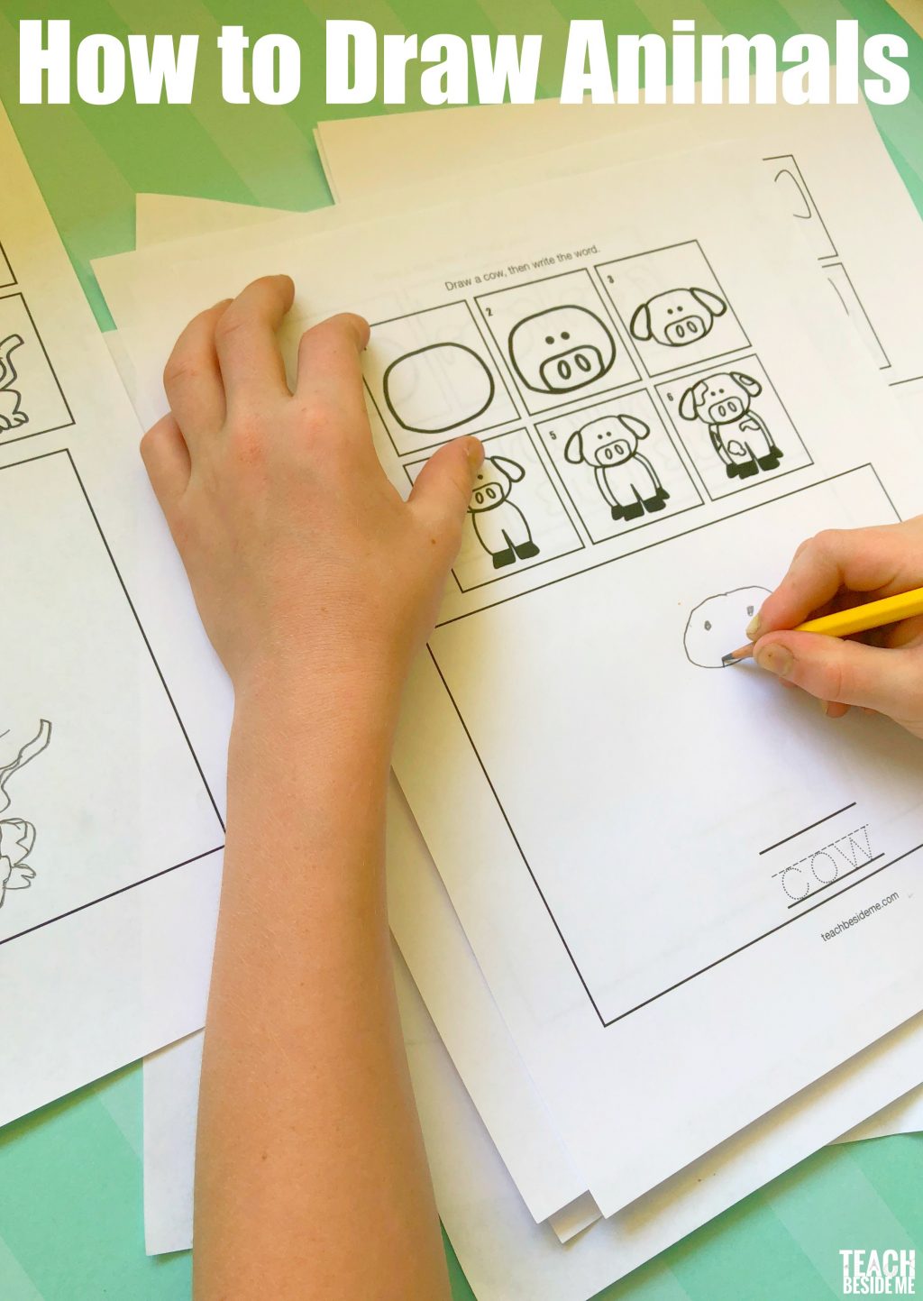 1024x1443 How To Draw Animals Draw Write Pages Teach Beside Me - Drawing Pages Of Animals