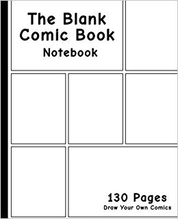 260x320 blank comic book x pages, comic panel, for drawing - Drawing Panel
