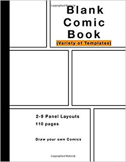 260x335 blank comic book variety of templates, panel layouts, draw - Drawing Panel