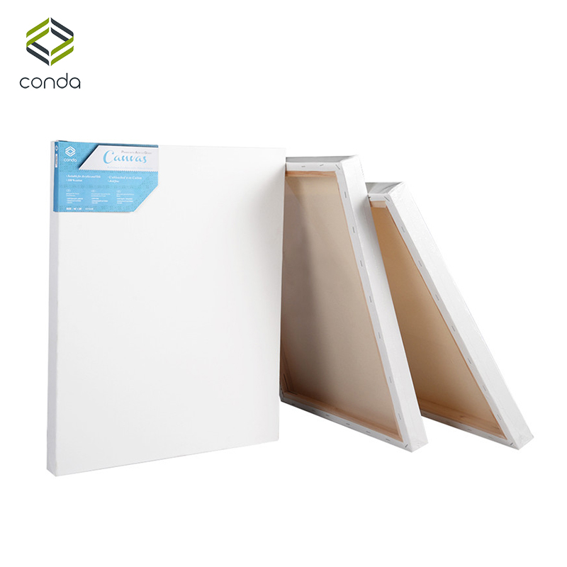 800x800 Conda Artist Stretched Canvas Painting Board Pack - Drawing Panel