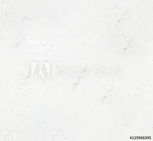 500x460 Lines And Dots Colorful Pencil Drawing On Paper Background - Drawing Paper Background