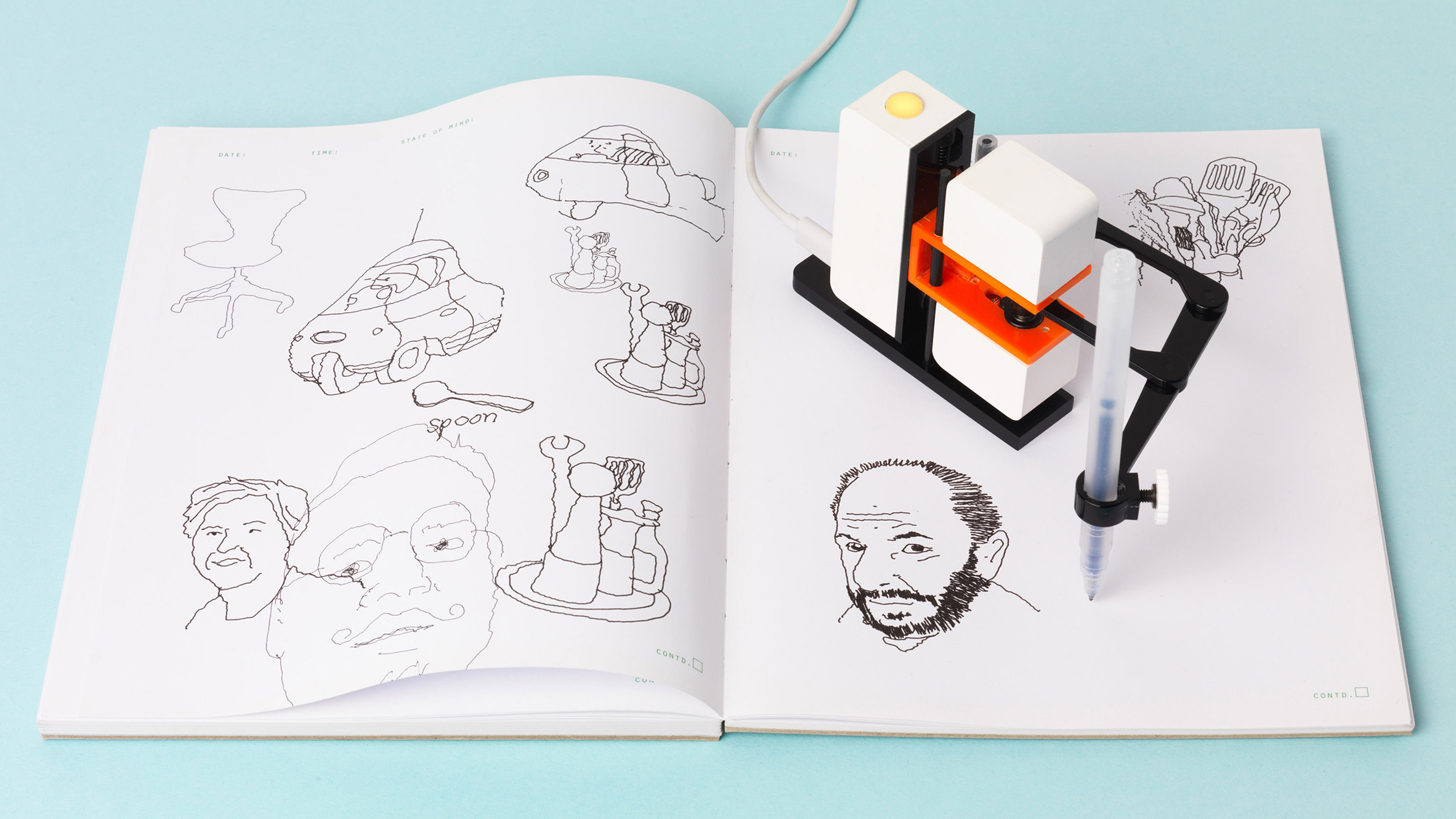 2364x1330 Affordable Robot Drawing Arm Brings Computer Sketches To Life On Paper - Drawing Paper Design